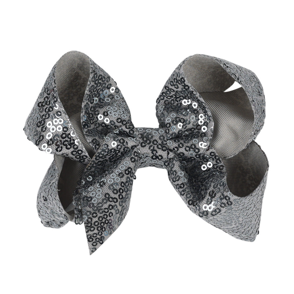 （Pre Order）Girls Sequin Bow Hair Clip