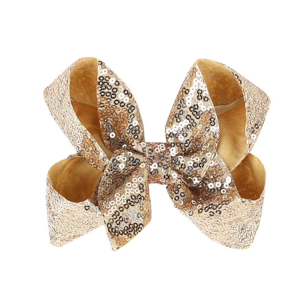 （Pre Order）Girls Sequin Bow Hair Clip