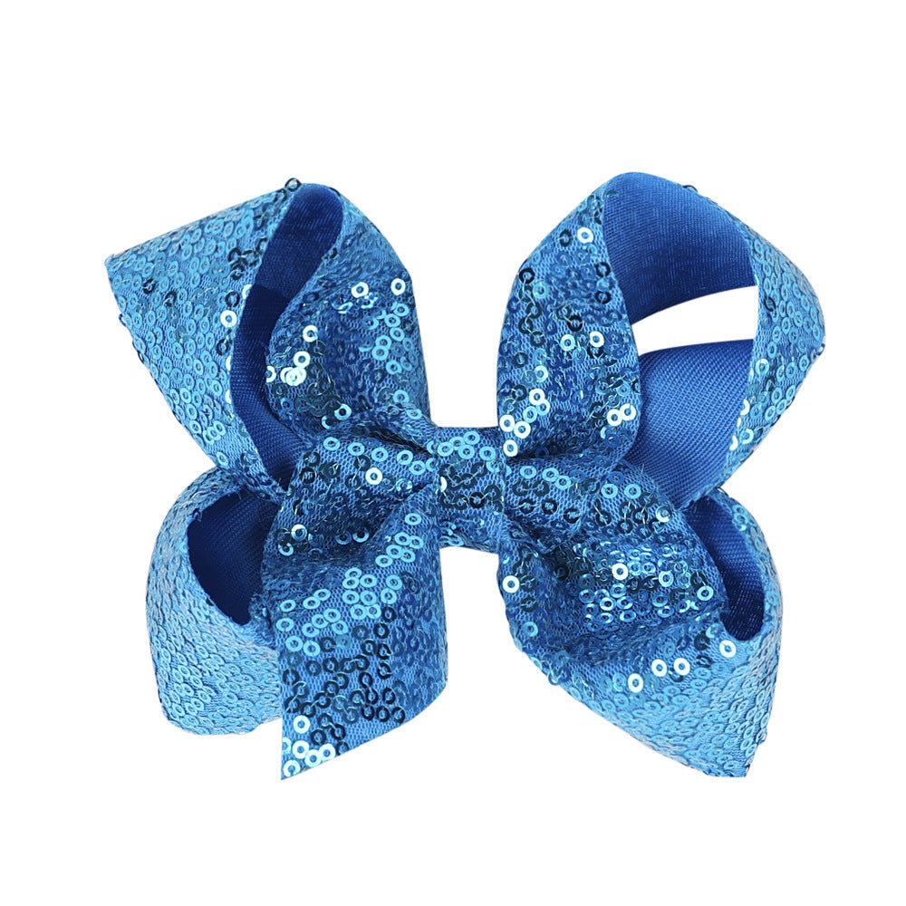 （Pre Order）Girls Sequin Bow Hair Clip