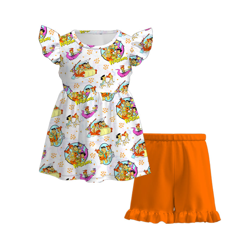 （Pre Order）Girls Summer Character Short Set