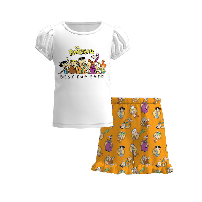 （Pre Order）Girls Summer Characters Short Set