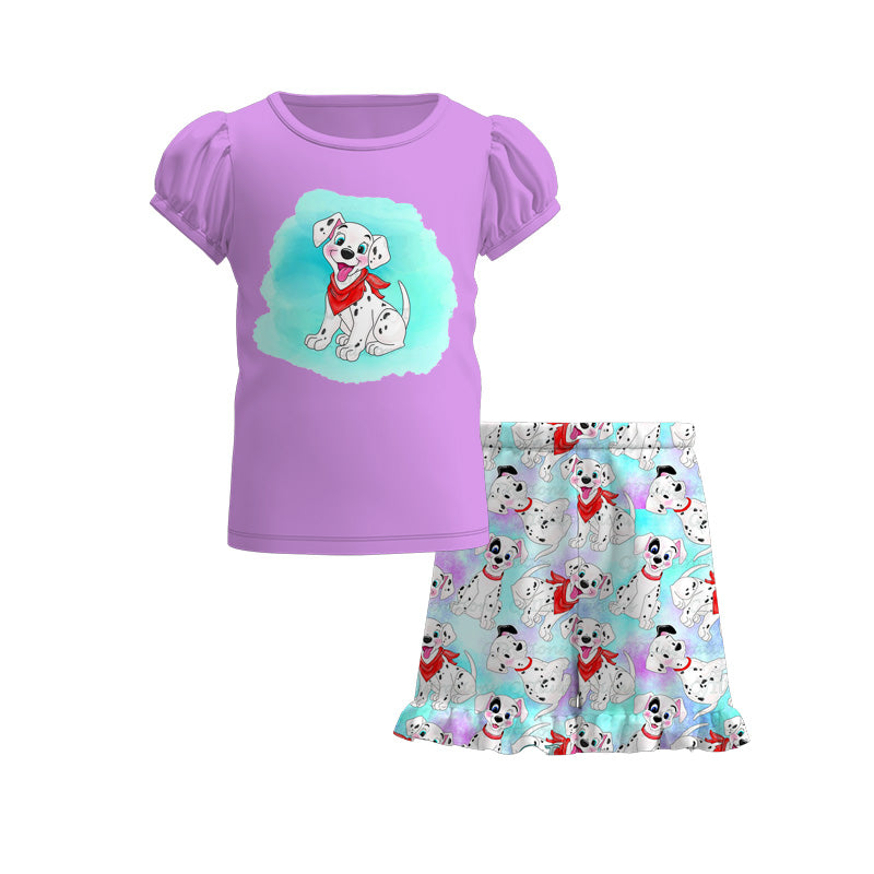 （Pre Order）Girls Summer Characters Short Set