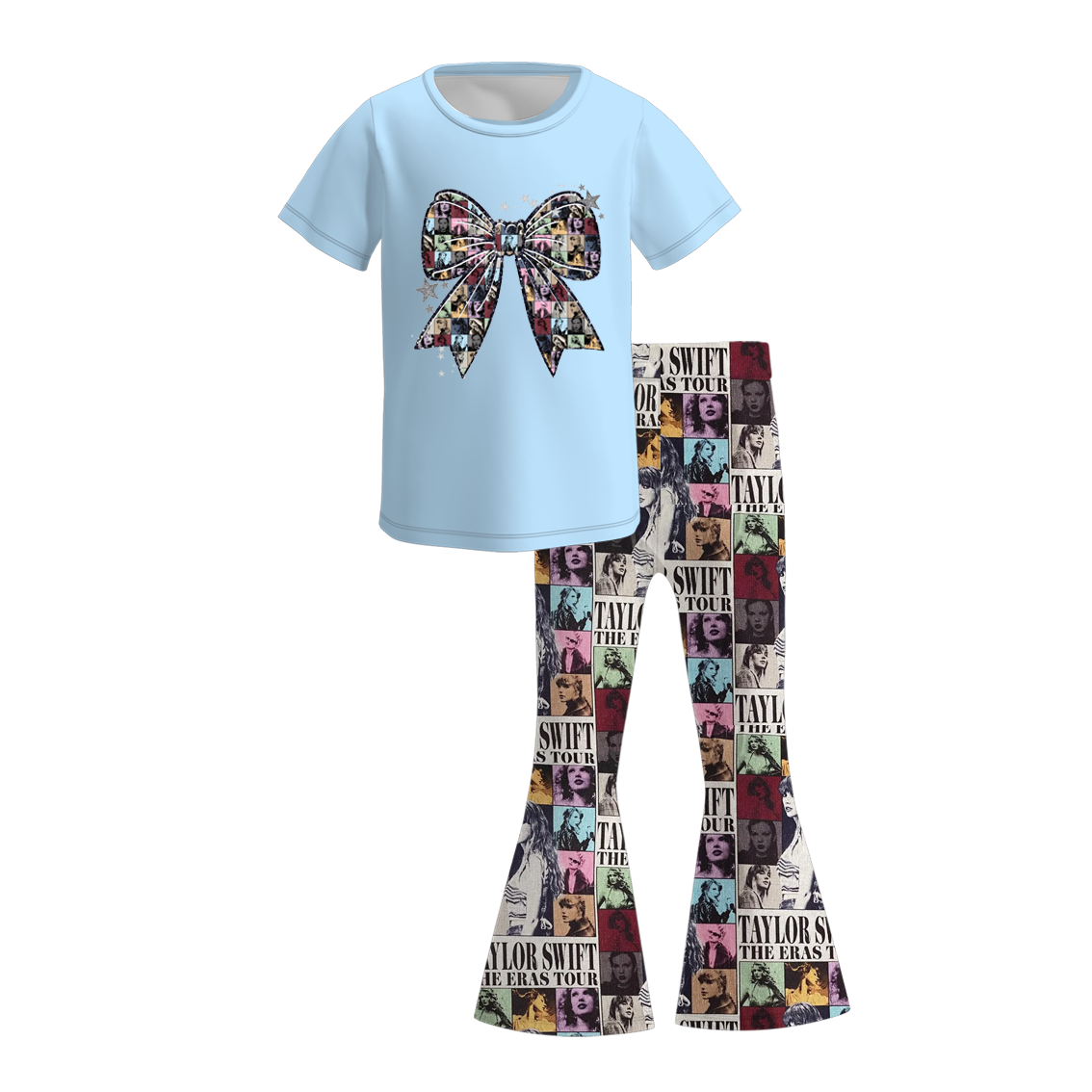 （Pre Order）Girls TS Print Outfit Set