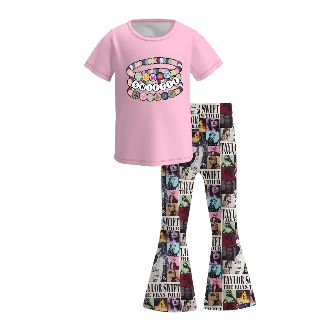 （Pre Order）Girls TS Print Outfit Set