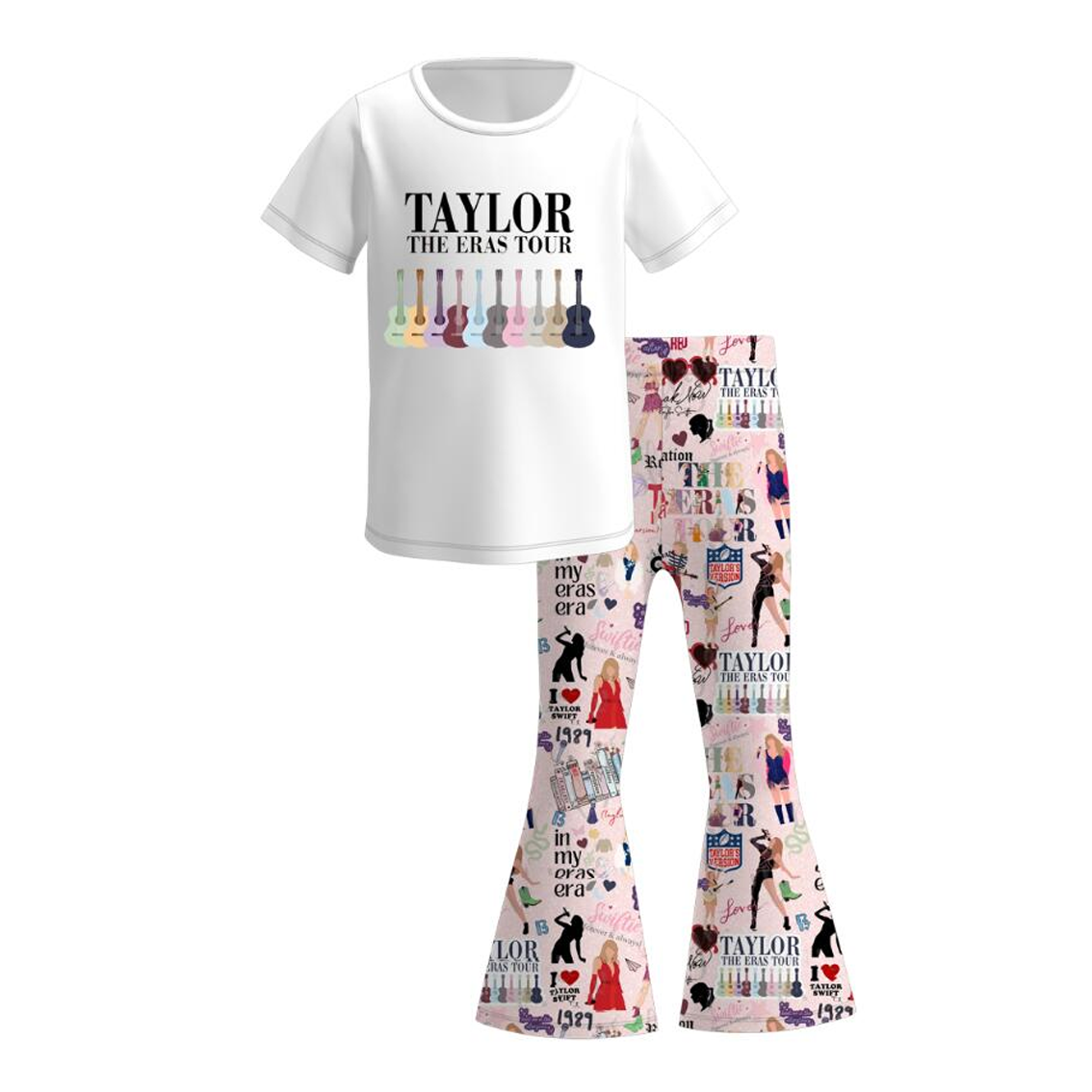 （Pre Order）Girls TS Print Outfit Set