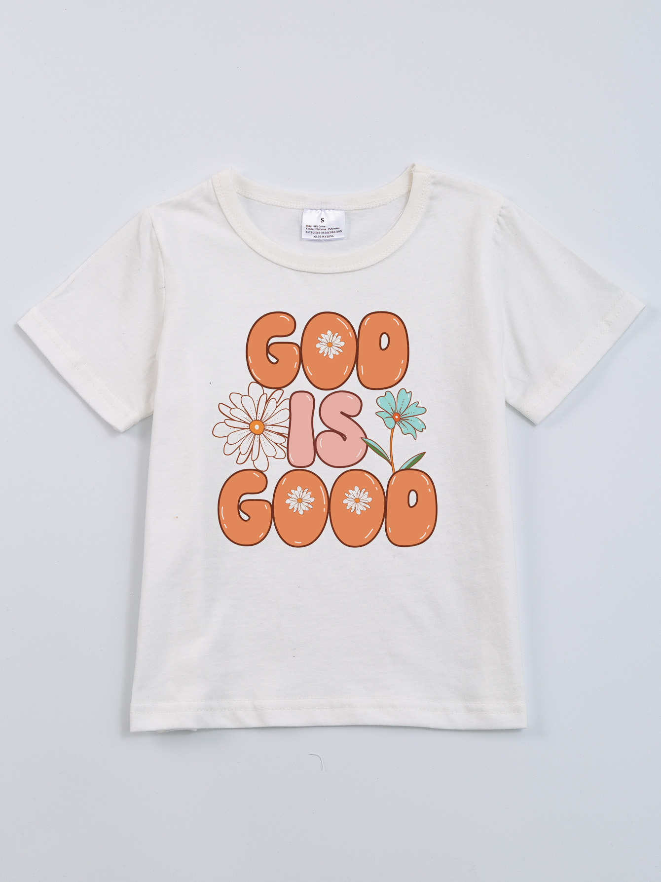 (Pre Order)Exclusived Summer Girls' Cartoon Printed T-Shirts