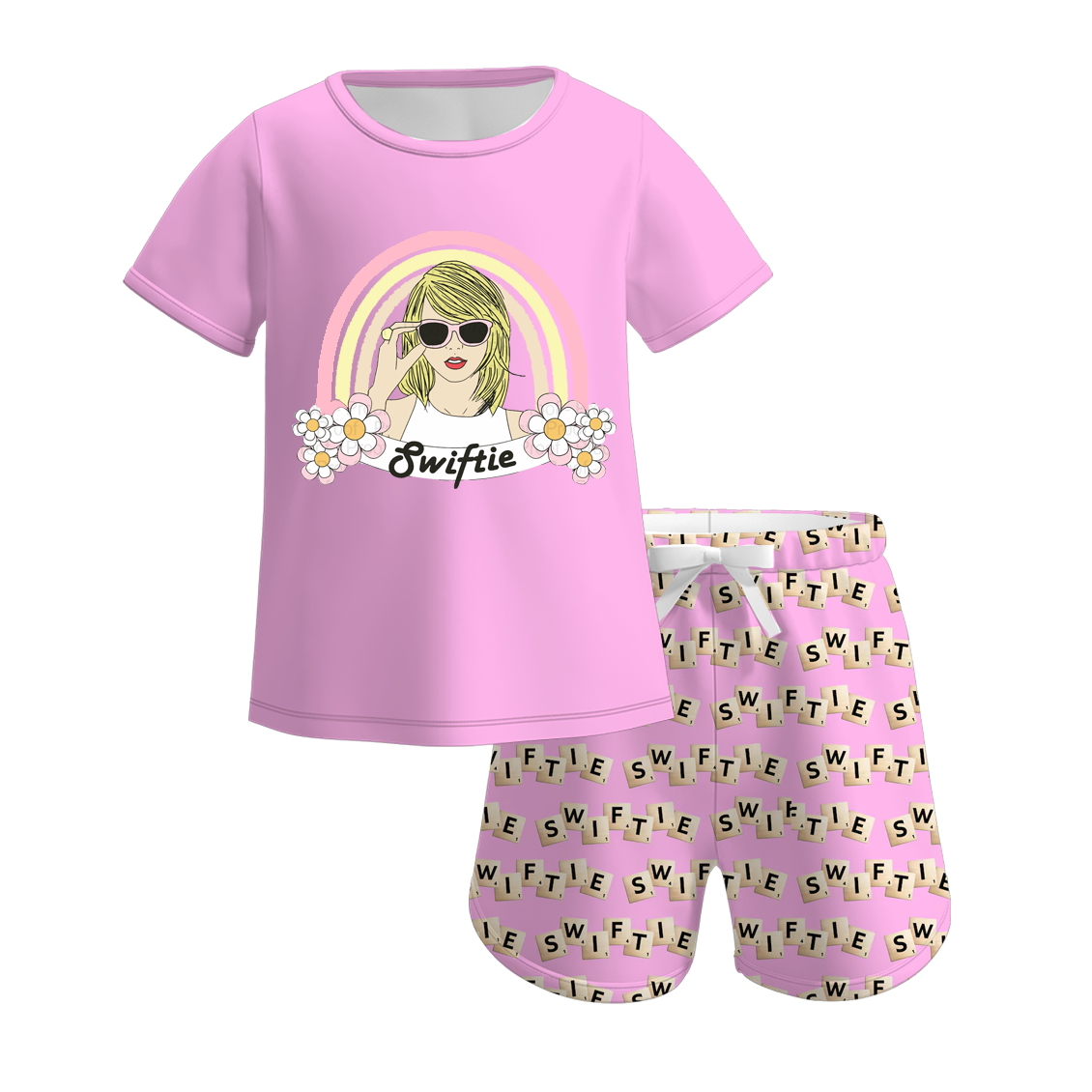 （Pre Order）Mommy and Me TS Print Pajamas