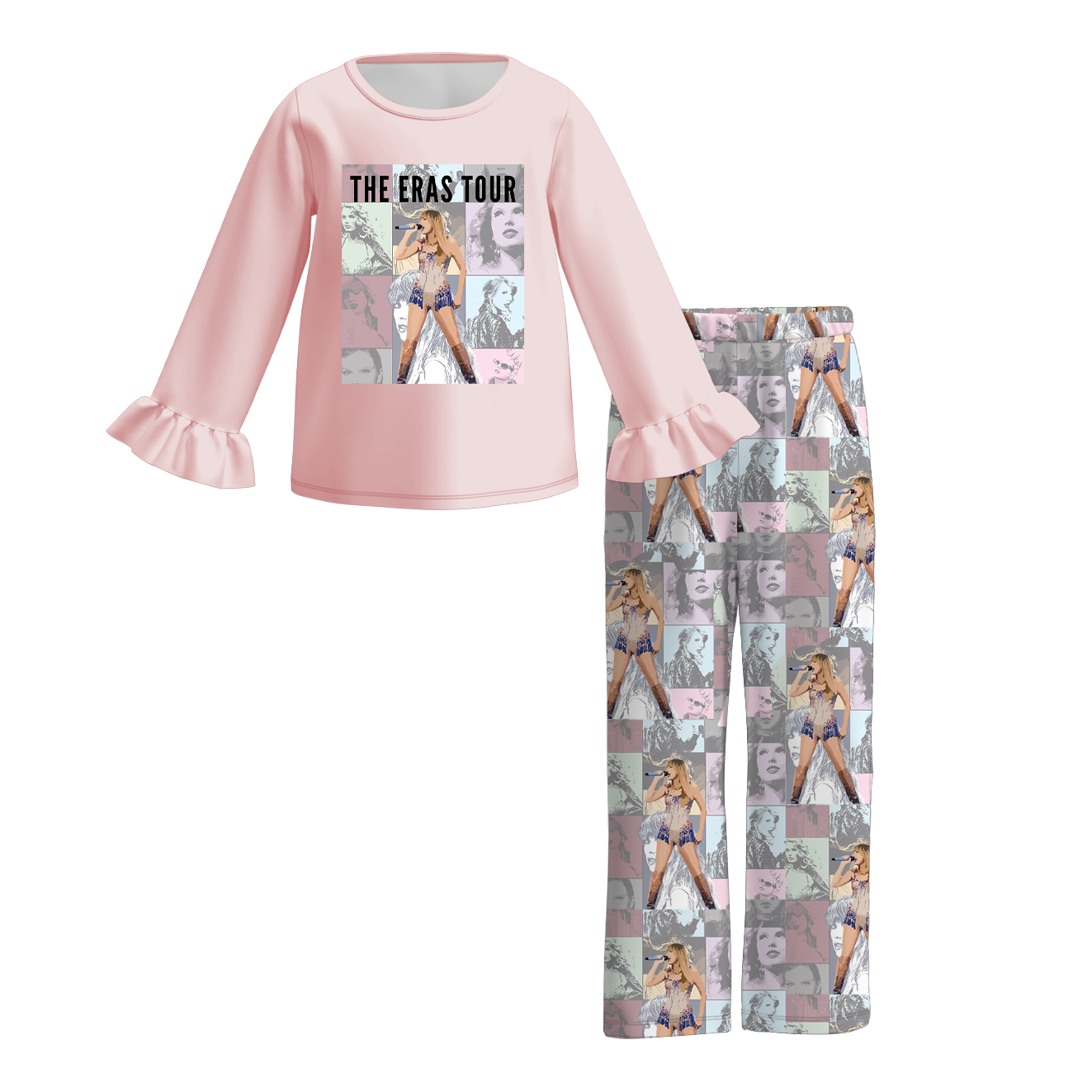 （Pre Order）Girls TS Print Pajama