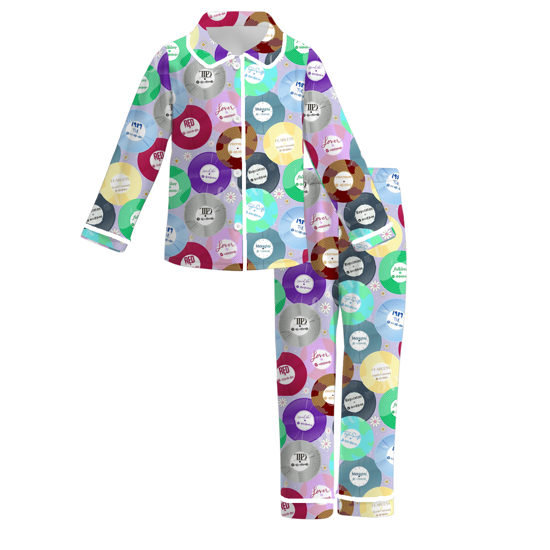 （Pre Order）Girls TS Print Pajamas