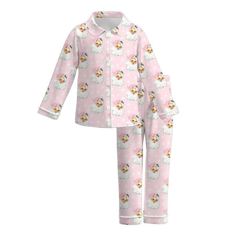 （Pre Order）Girls Fall Cartoon Print Pajamas