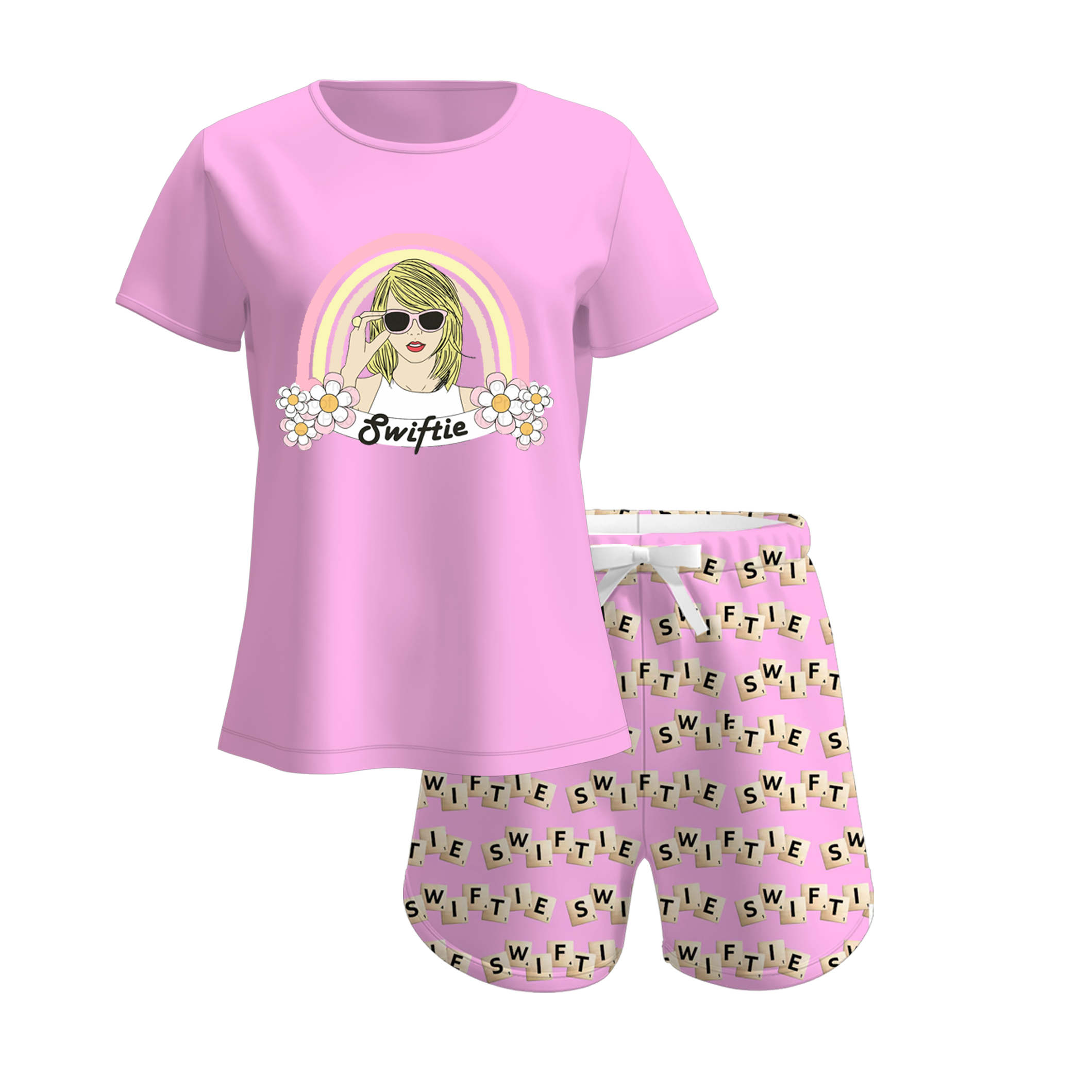 （Pre Order）Mommy and Me TS Print Pajamas