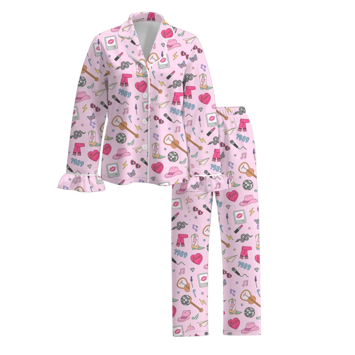 （Pre Order）Adults TS Print Pajamas