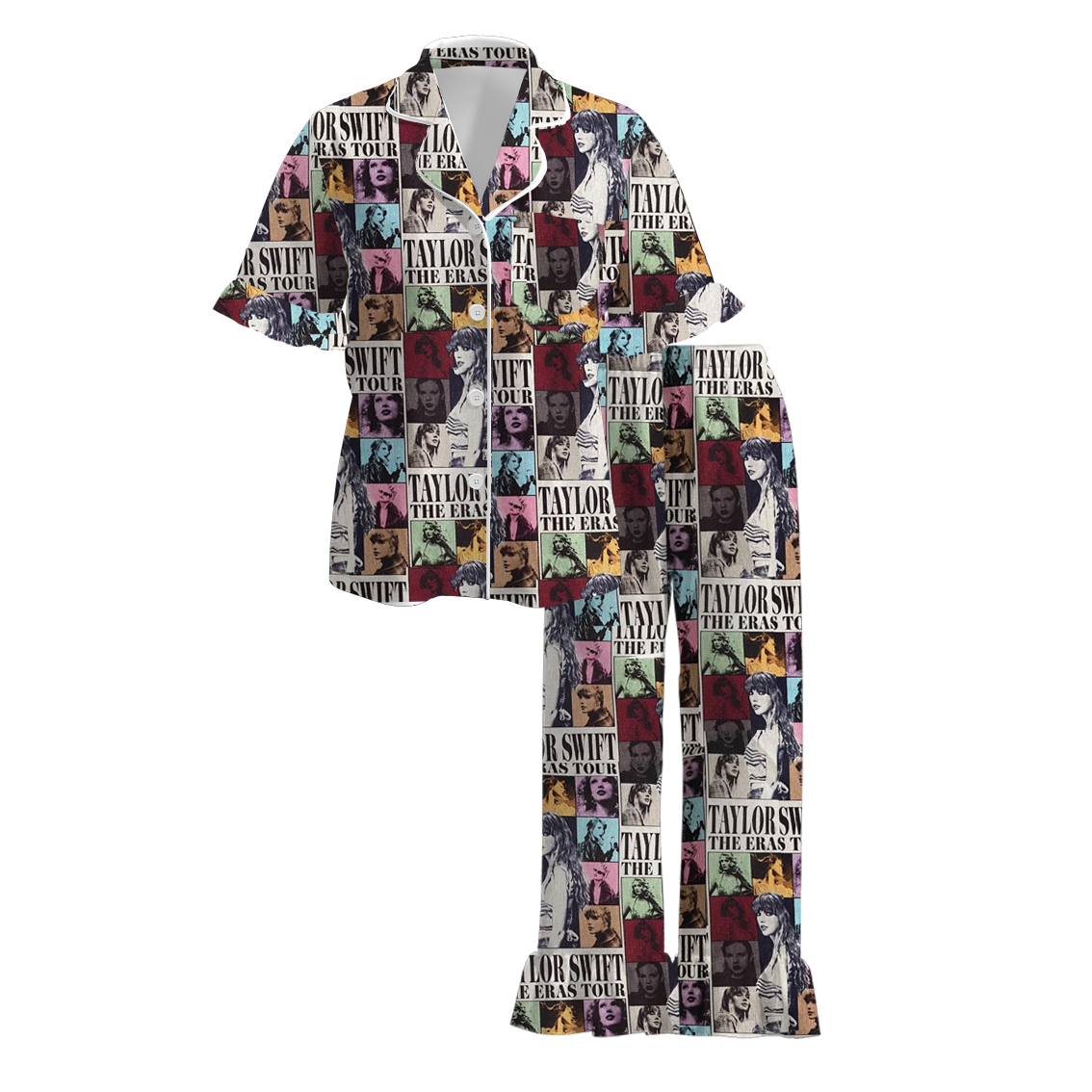 （Pre Order）Adults Spring and Summer TS Print Pajamas