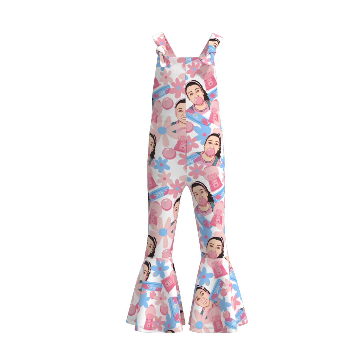 （Pre Order）Girls Summer Character Jumpsuit