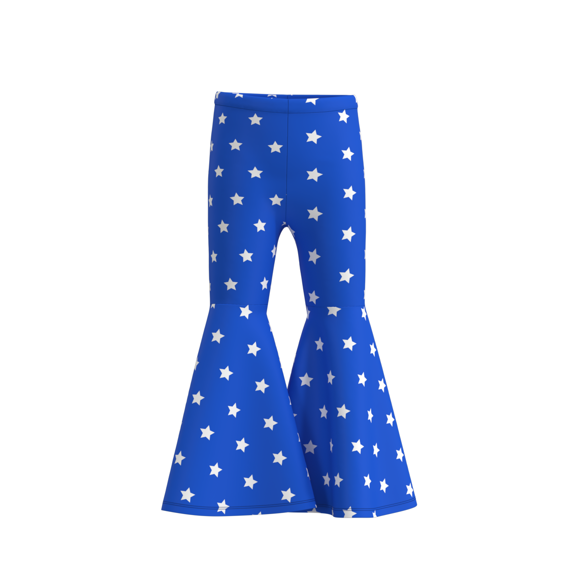 （Pre Order）Girls Summer 4th Of July Bell Pants