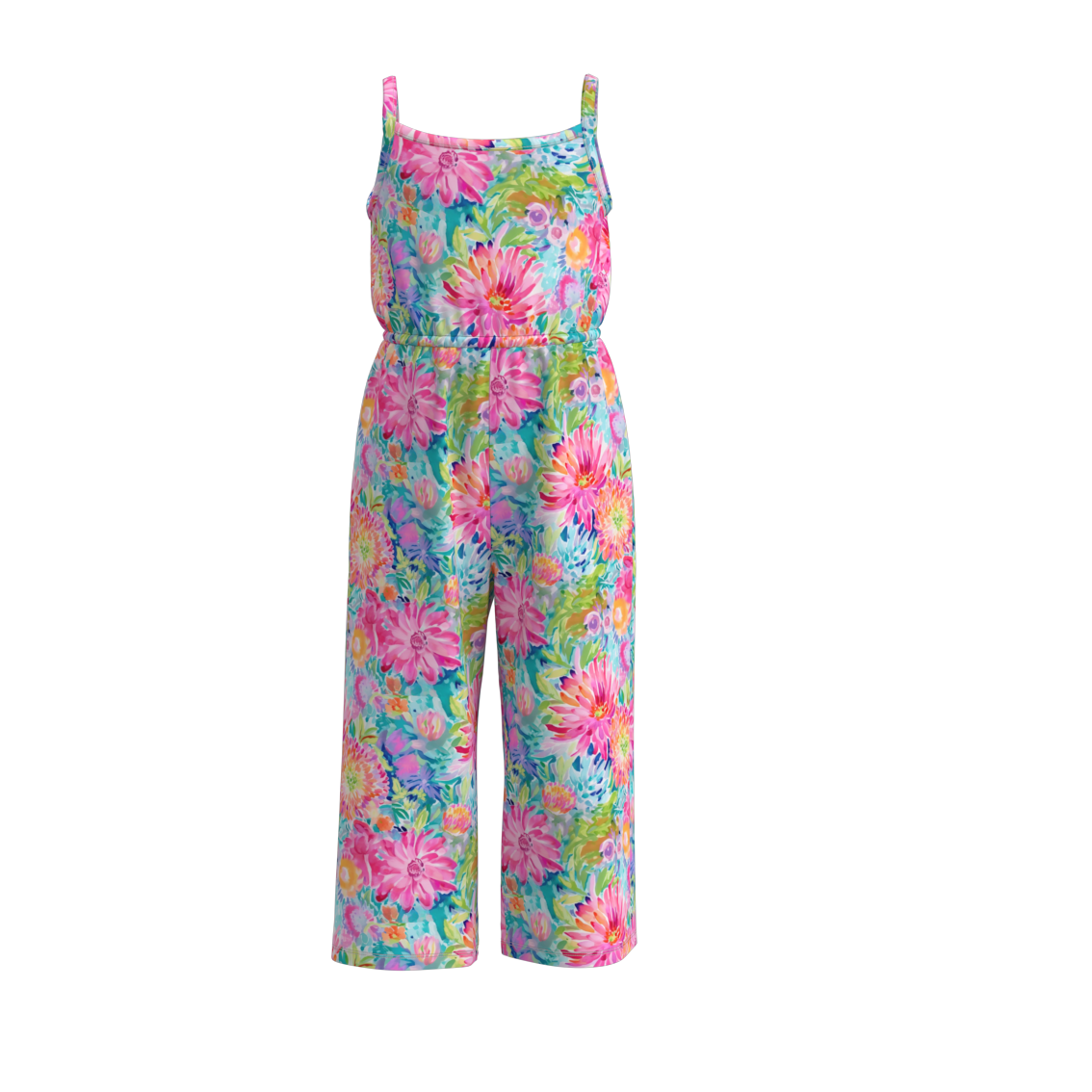 （Pre Order）Mommy and Me Floral Print Jumpsuit