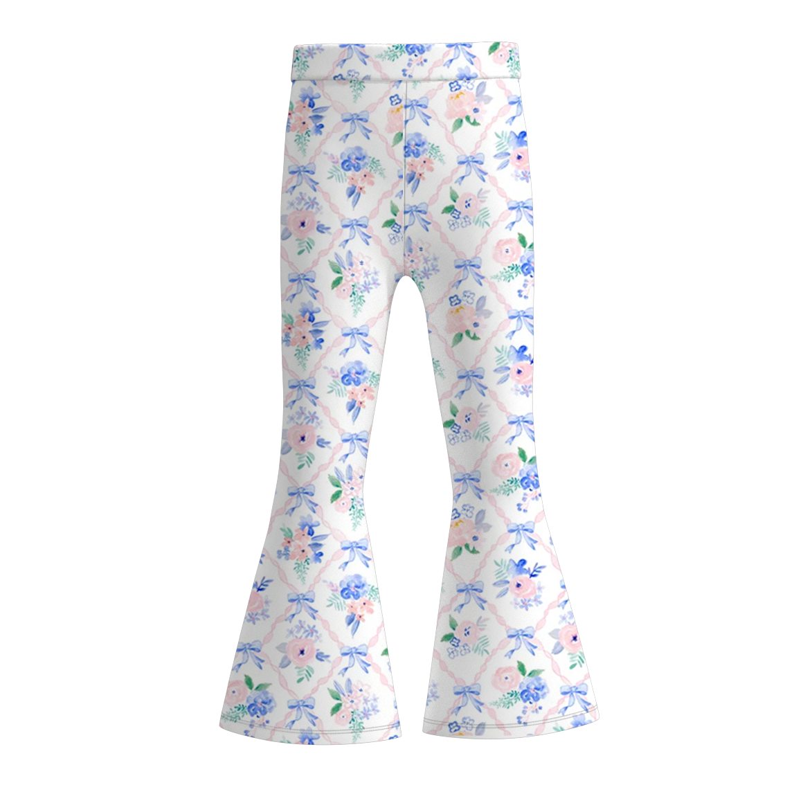 （Pre Order）Girls Fall Stylish Print Bell Pants