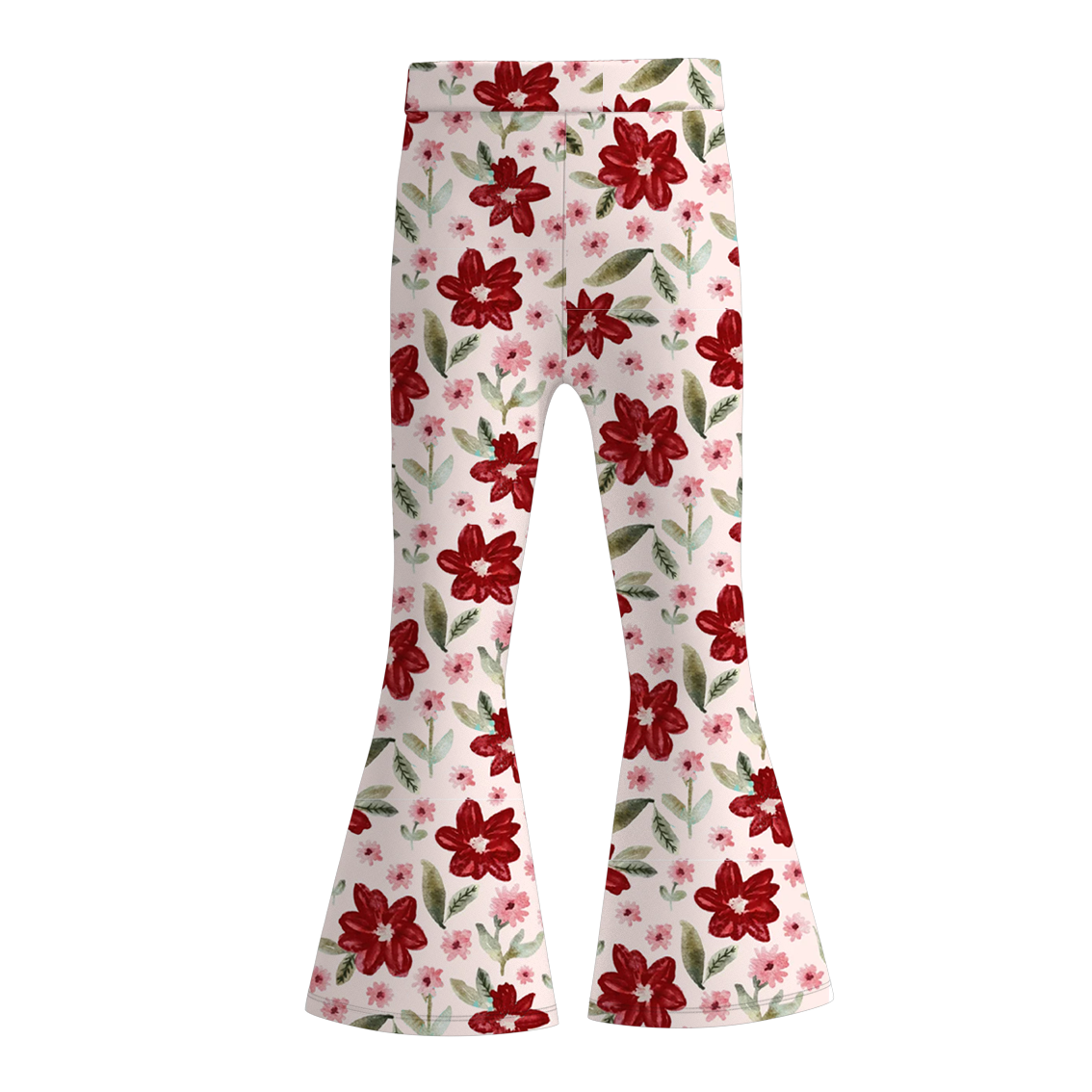 （Pre Order）Girls Christmas Print Bell Pants