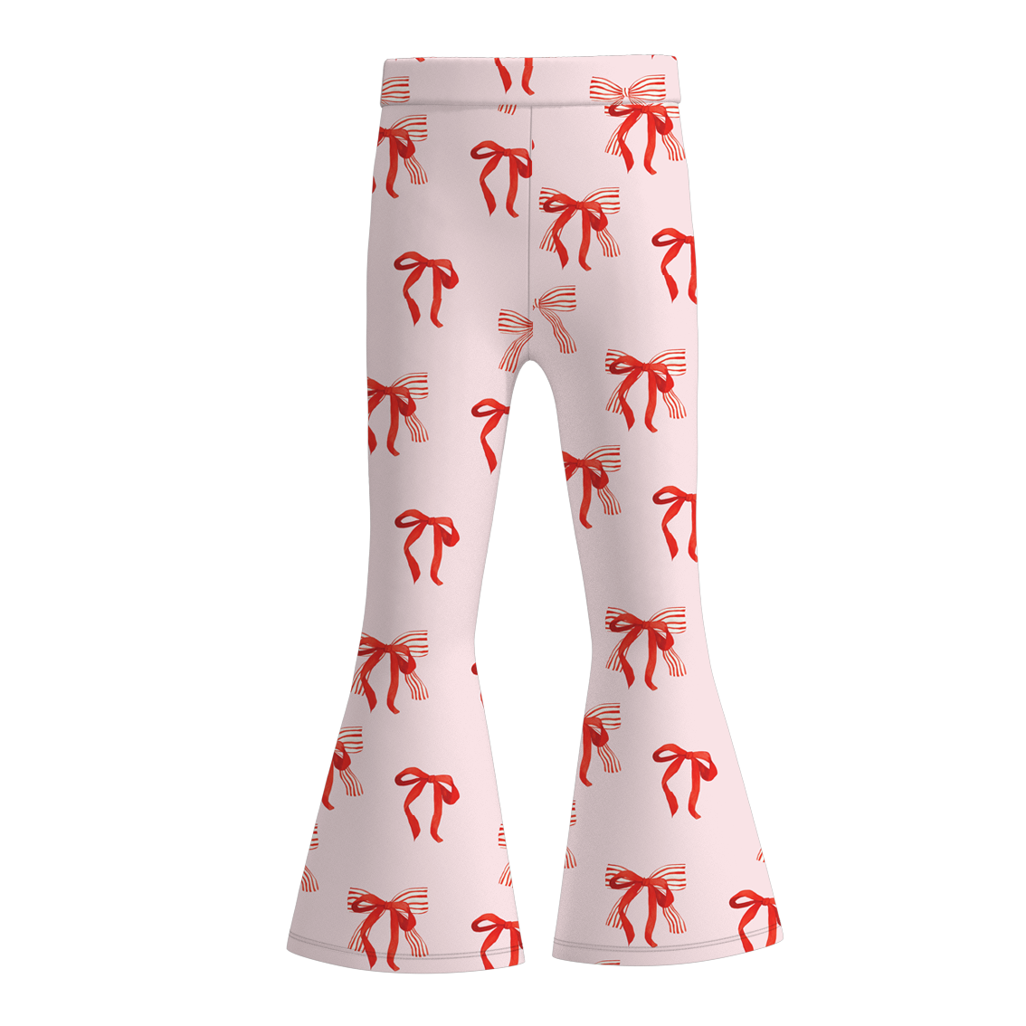 （Pre Order）Girls Christmas Print Bell Pants