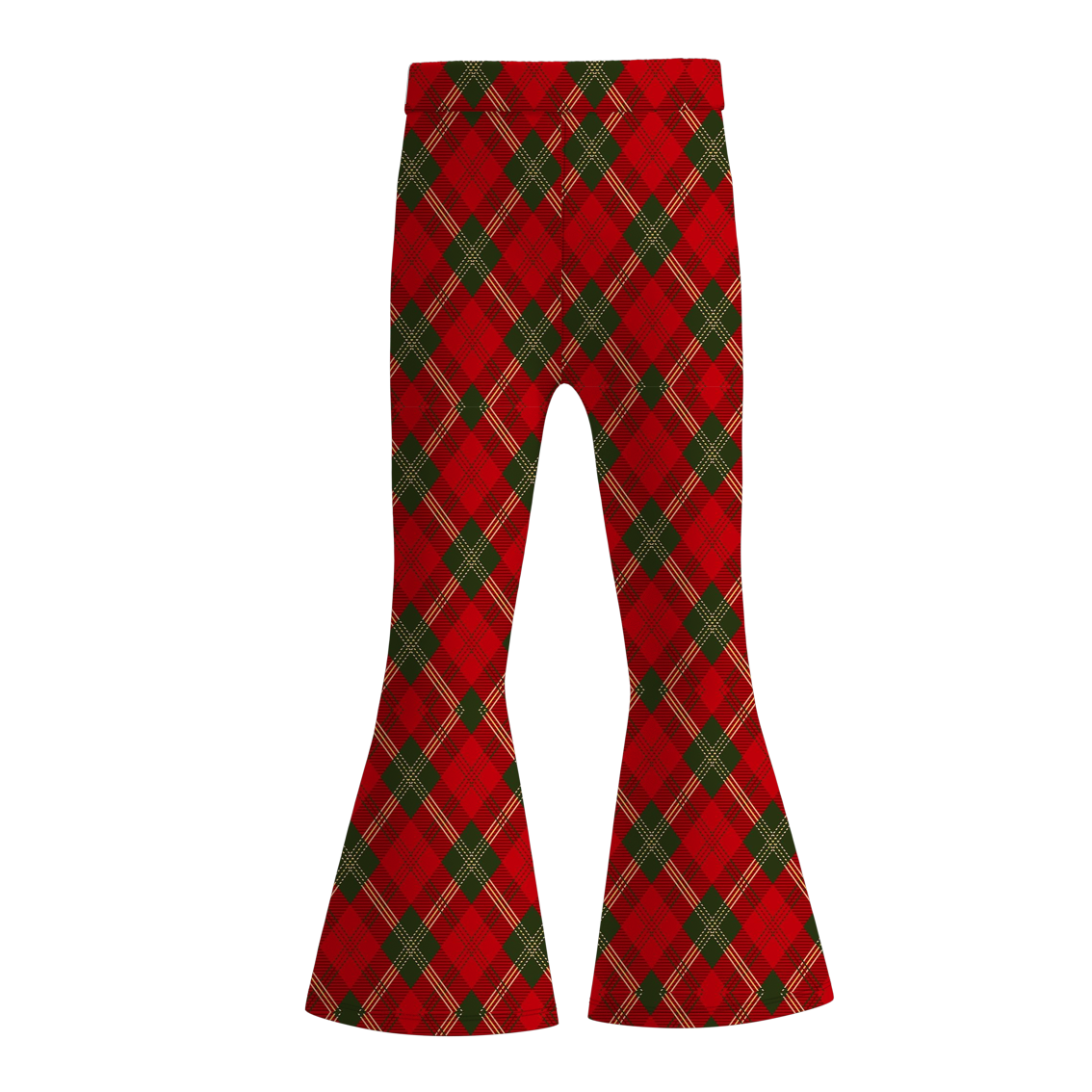 （Pre Order）Girls Christmas Print Bell Pants