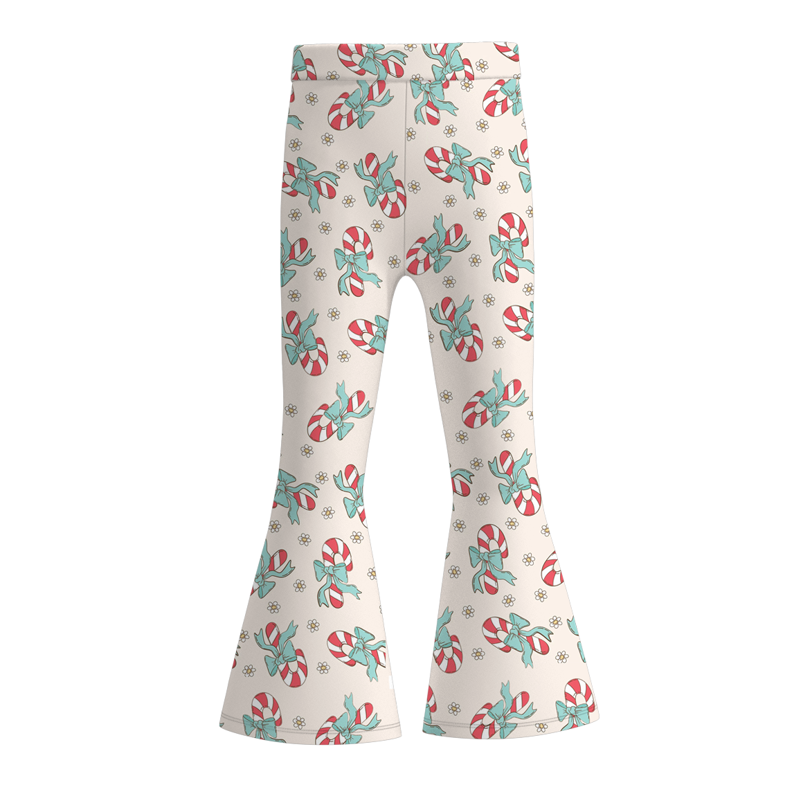 （Pre Order）Girls Christmas Print Bell Pants