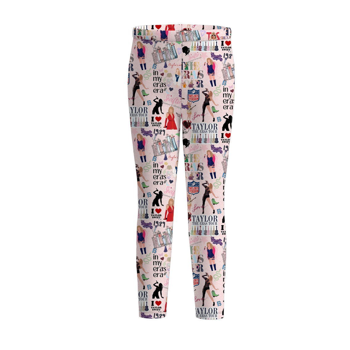 （Pre Order）Girls TS Print Leggings