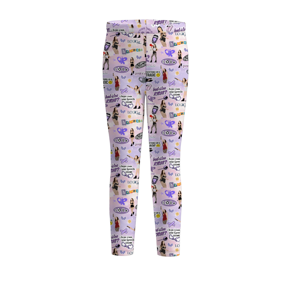 （Pre Order）Girls TS Print Leggings