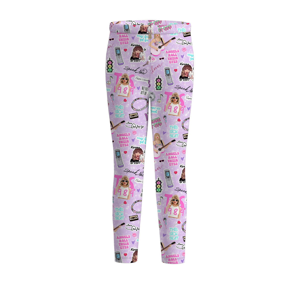 （Pre Order）Girls TS Print Leggings