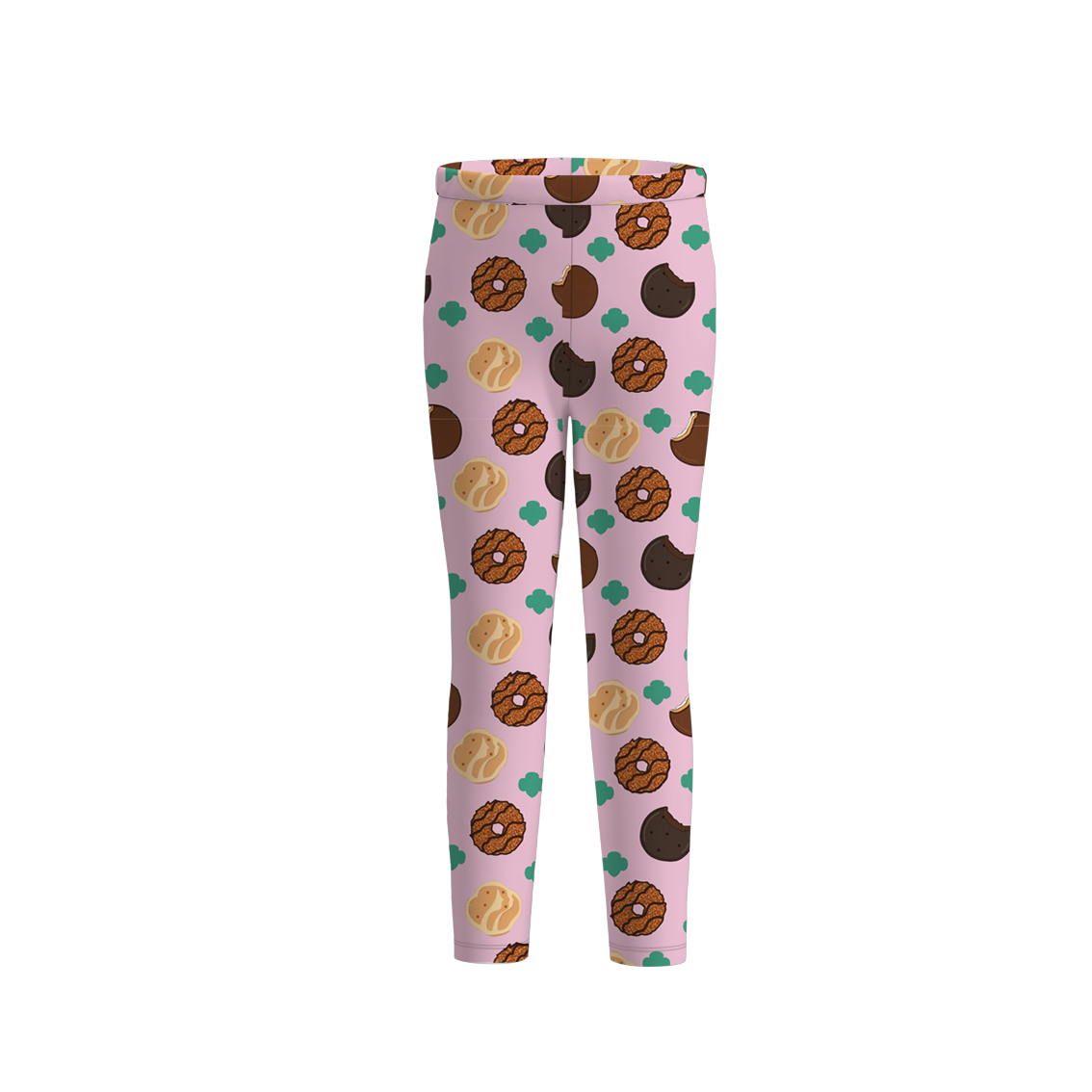 （Pre Order）Girls Scout Cookie Print Pants