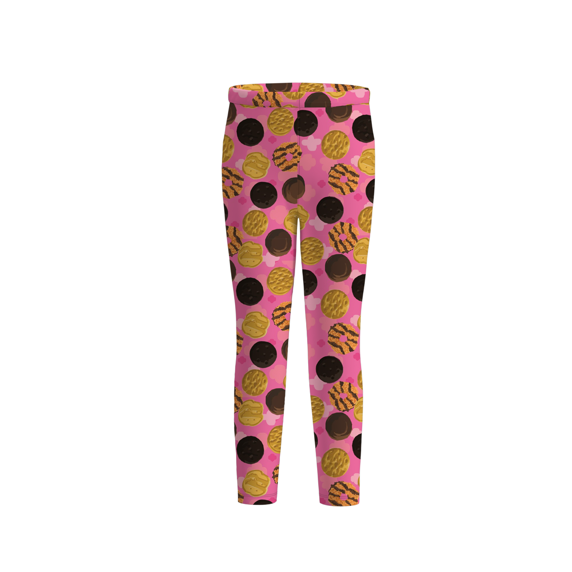 （Pre Order）Girls Scout Cookie Print Pants