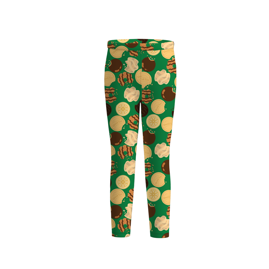 （Pre Order）Girls Scout Cookie Print Pants