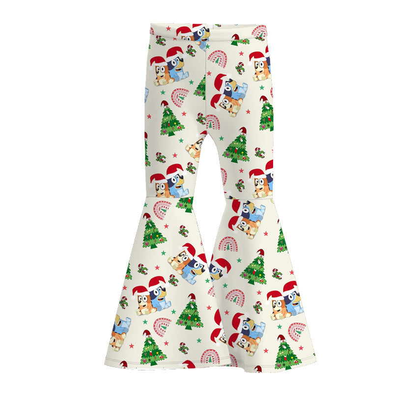 （Pre Order）Girls Fall Cartoon Print Bell Pants