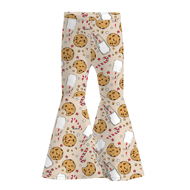 （Pre Order）Girls Fall Cartoon Print Bell Pants