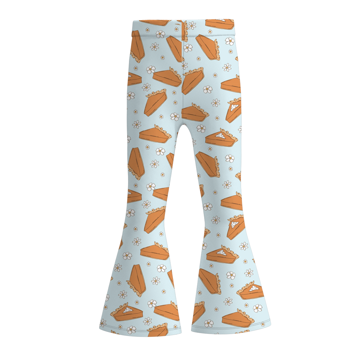 （Pre Order）Girls Thanksgiving Print Bell Pants