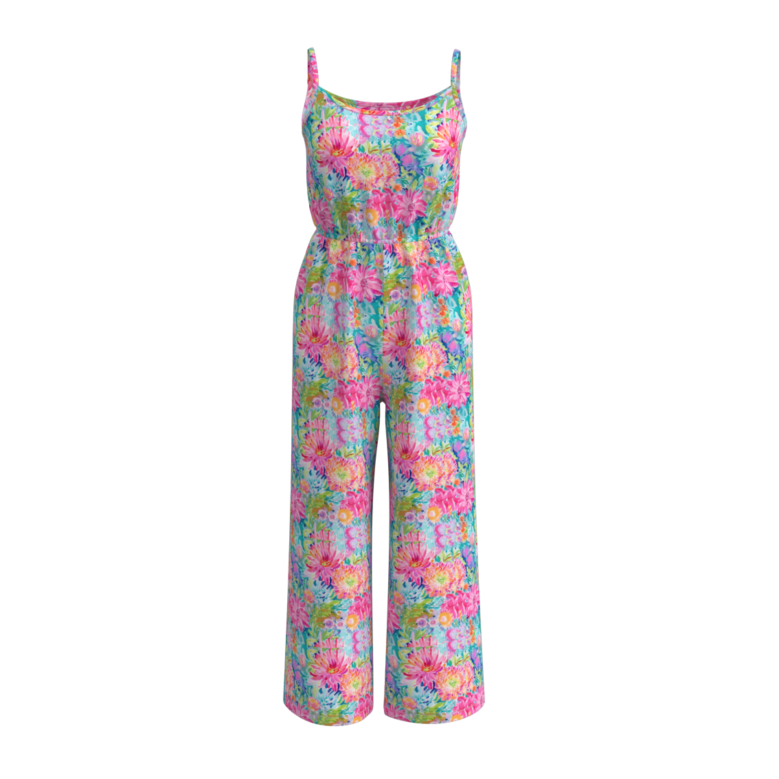 （Pre Order）Mommy and Me Floral Print Jumpsuit