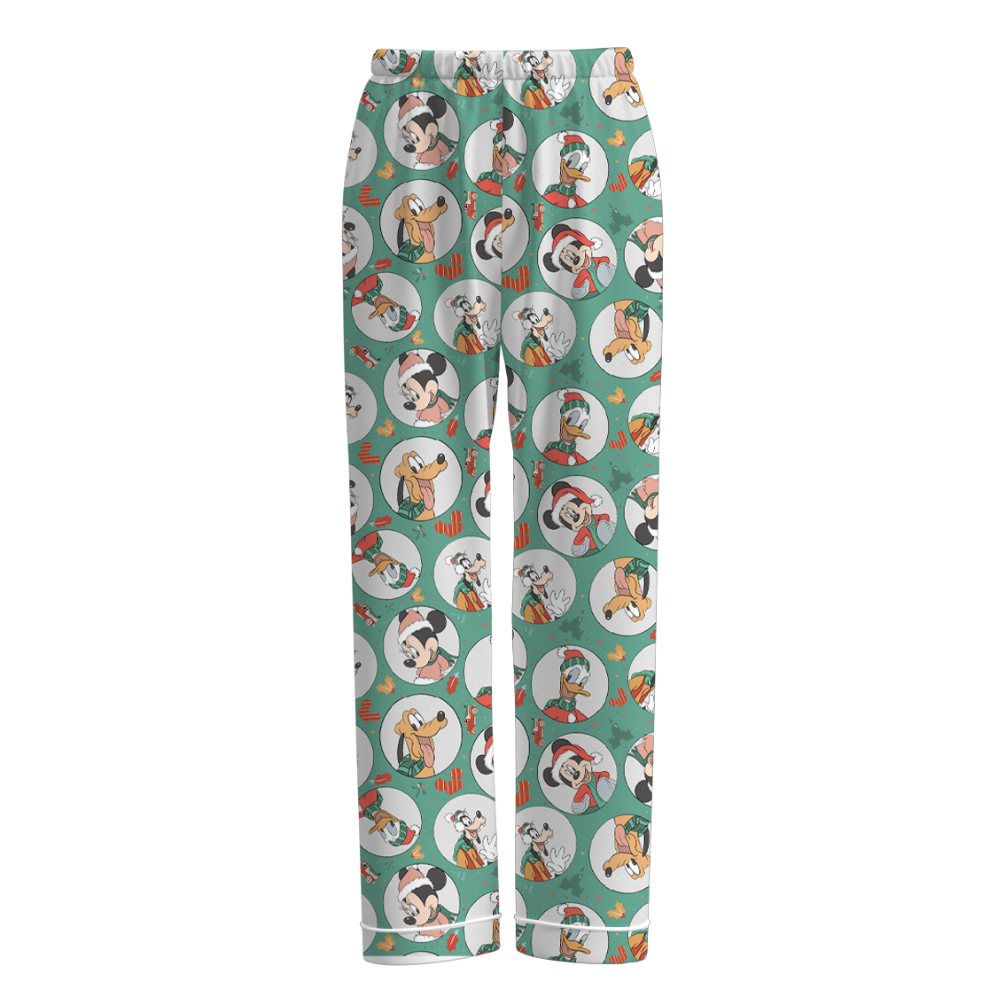 （Pre Order）Adults Christmas Cartoon Print Pajama Pants