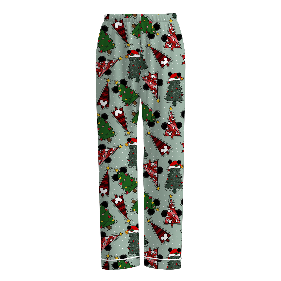 （Pre Order）Adults Christmas Cartoon Print Pajama Pants