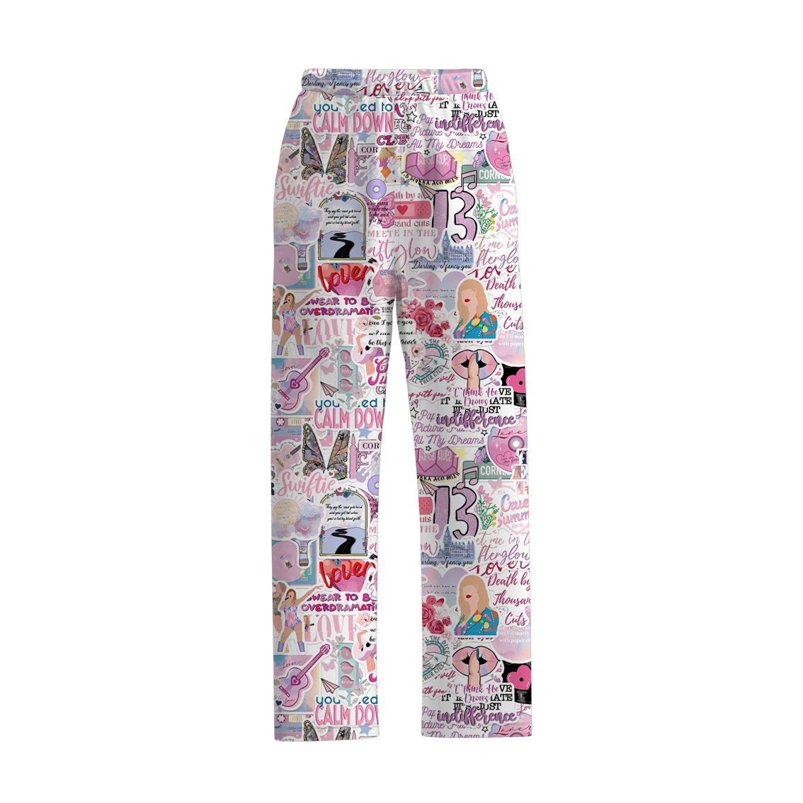 （Pre Order）Adults Fall TS Print Pajama Pants