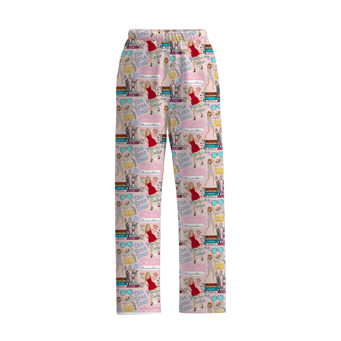 （Pre Order）Adults Fall TS Print Pajama Pants