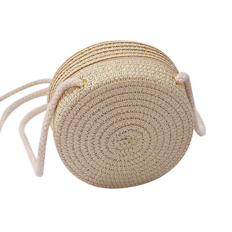 （Pre Order）Girl Cute Crossbody Straw bag