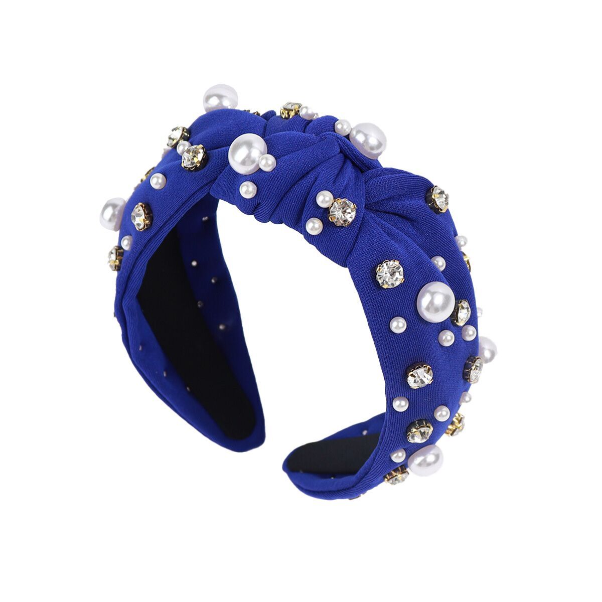 （Pre Order）Stylish Pearl Rhinestone Headband