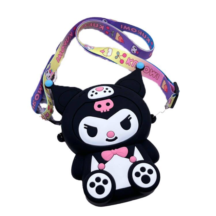 （Pre Order）Kids Cartoon Silicone Crossbody bag