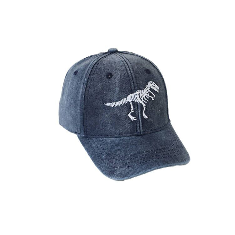 （Pre Order）Kids Dinosaur Embroidered Baseball Cap