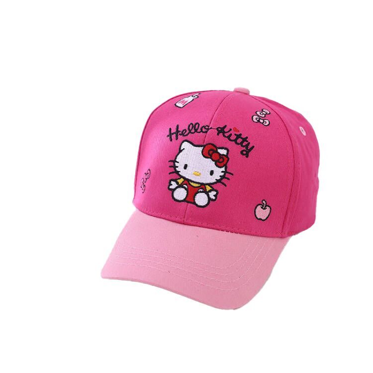 （Pre Order）Kids Cartoon Color Matching Baseball Cap