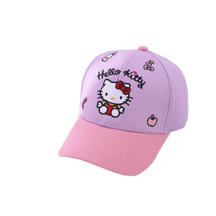 （Pre Order）Kids Cartoon Color Matching Baseball Cap