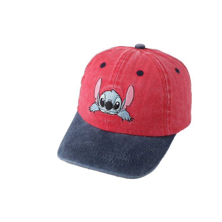 （Pre Order）Kids Cartoon Embroidery Baseball Cap