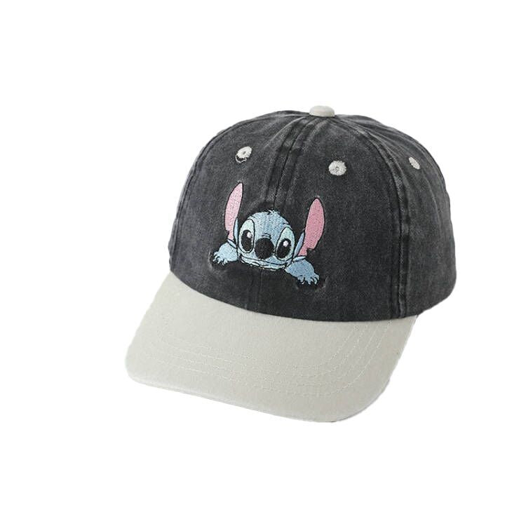 （Pre Order）Kids Cartoon Embroidery Baseball Cap