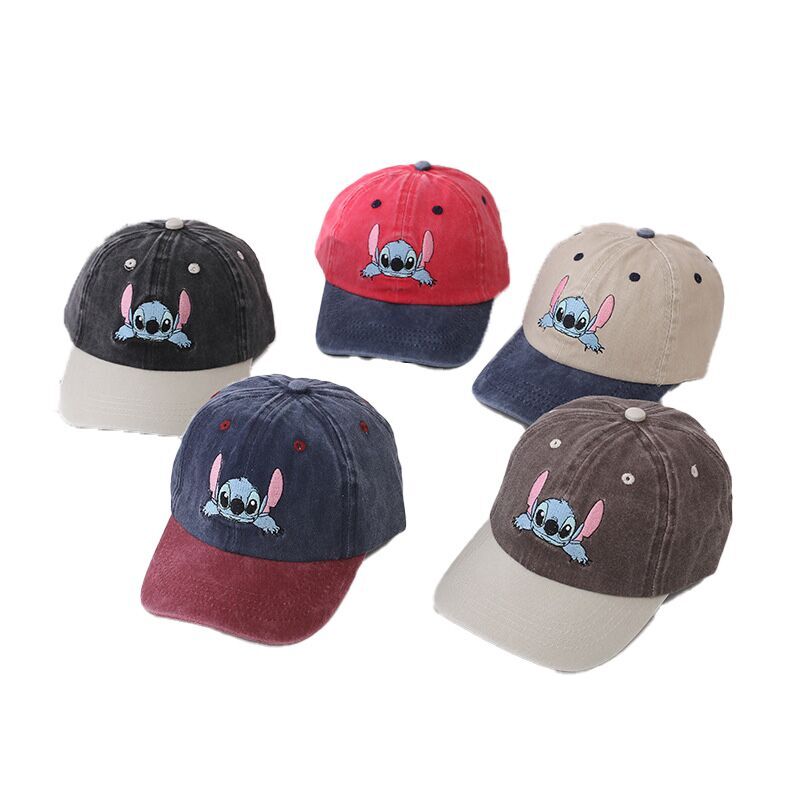 （Pre Order）Kids Cartoon Embroidery Baseball Cap