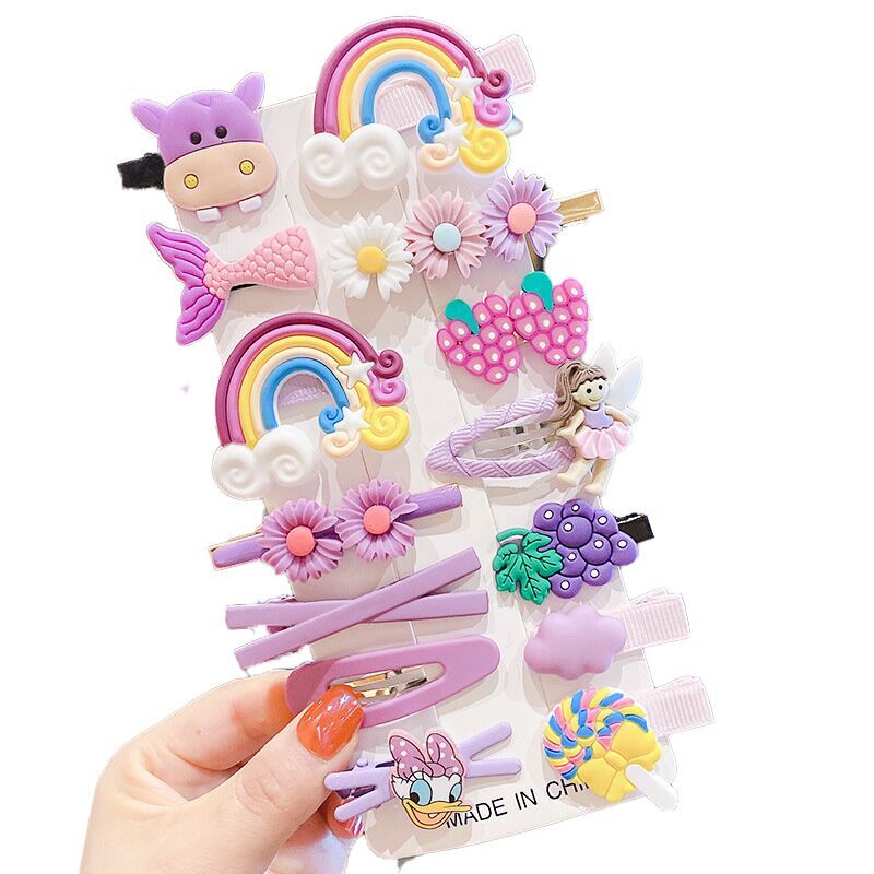 （Pre Order）Girls Cute Cartoon Hair Clip