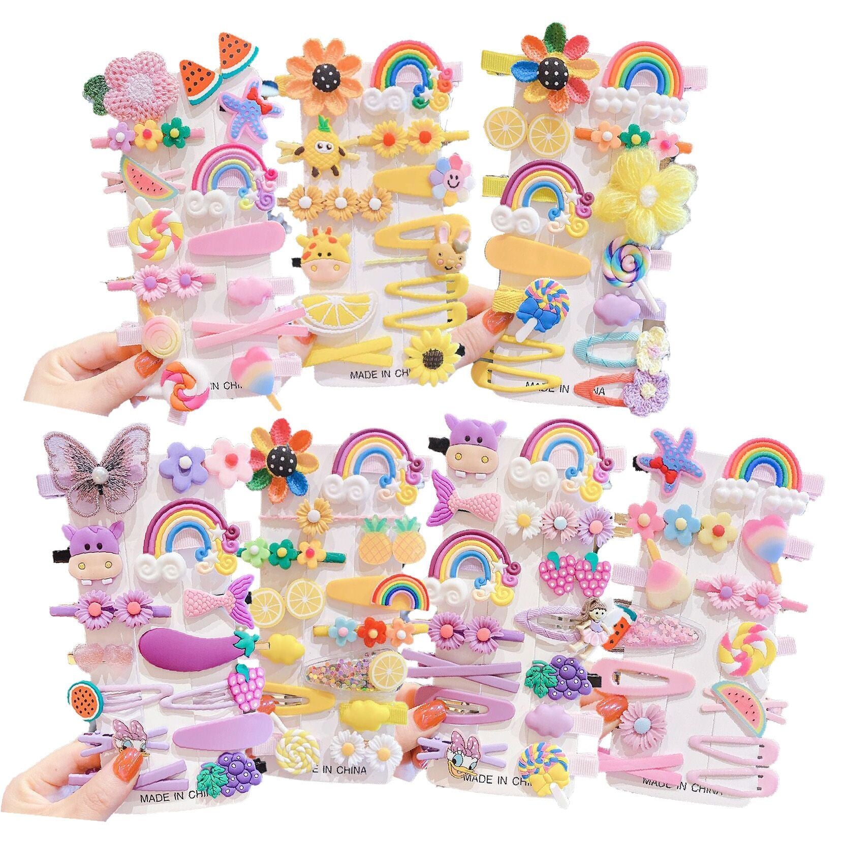 （Pre Order）Girls Cute Cartoon Hair Clip